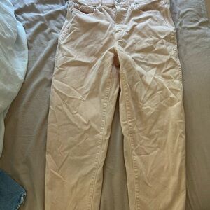 AYR All Year Round Women's Barrel Jeans Sz 28 Pink The Beat Drop Tapered 31x25